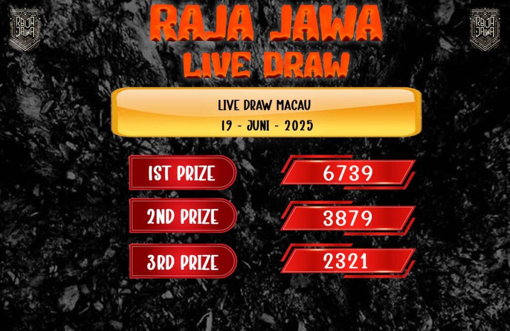 Live Draw Togel Macau 19 Juni 2025 Dari Raja Jawa