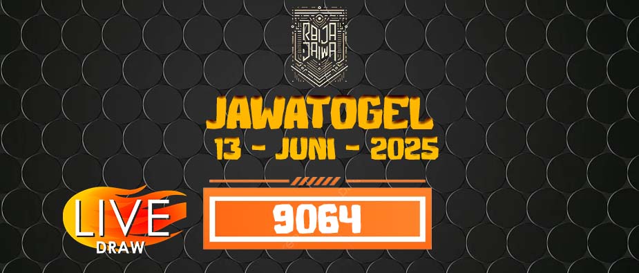 Data Result Togel Jawa 13 Juni 2025 Dari Raja Jawa