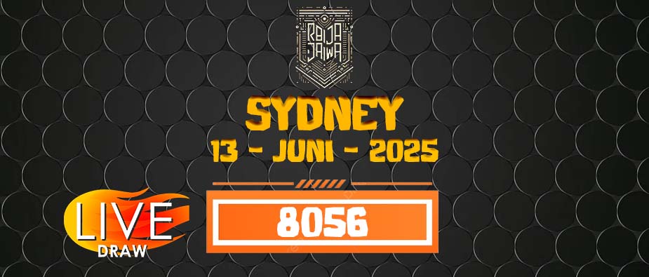 Hasil Togel Sydney 13 Juni 2025
