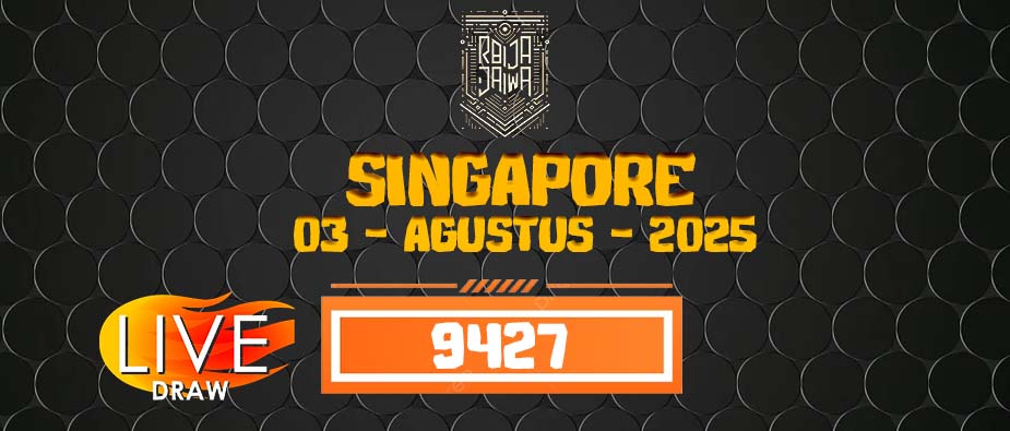 Hasil Togel Singapore 3 Agustus 2025