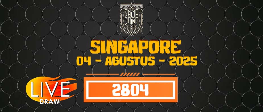Hasil Togel Singapore 4 Agustus 2025