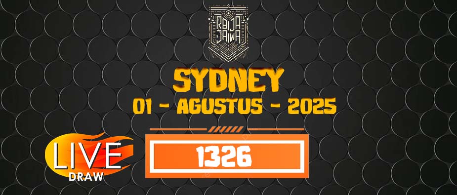 Hasil Togel Sydney 1 Agustus 2025