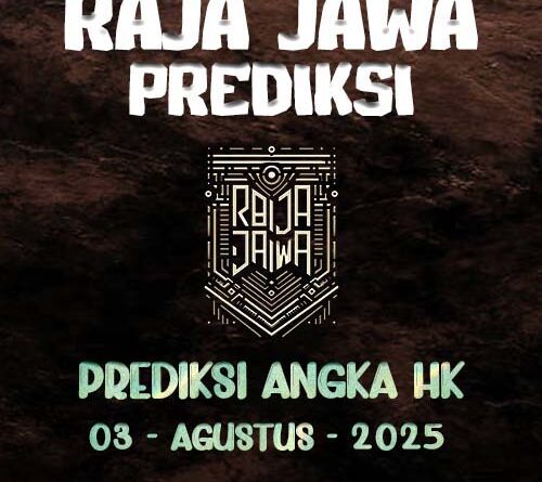 Prediksi Togel Hongkong 03 Agustus 2025 Dari Raja Jawa