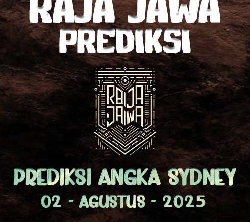 Prediksi Togel Sydney 02 Agustus 2025 Dari Raja Jawa