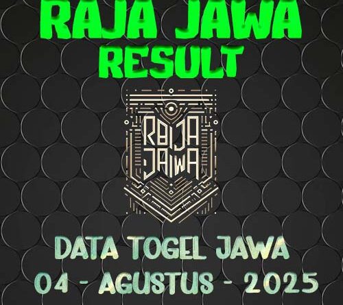 Data Result Togel Jawa 4 Agustus 2025 Dari Raja Jawa