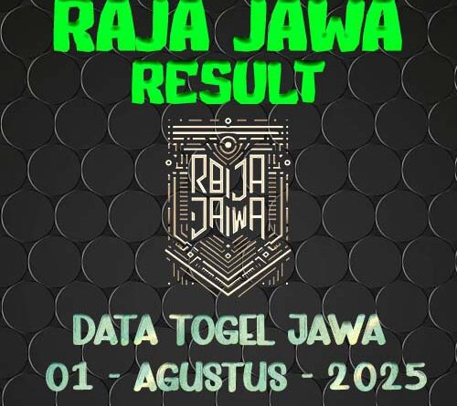 Data Result Togel Jawa 1 Agustus 2025 Dari Raja Jawa