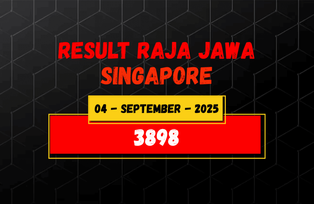 Hasil Togel Singapore 4 September 2025