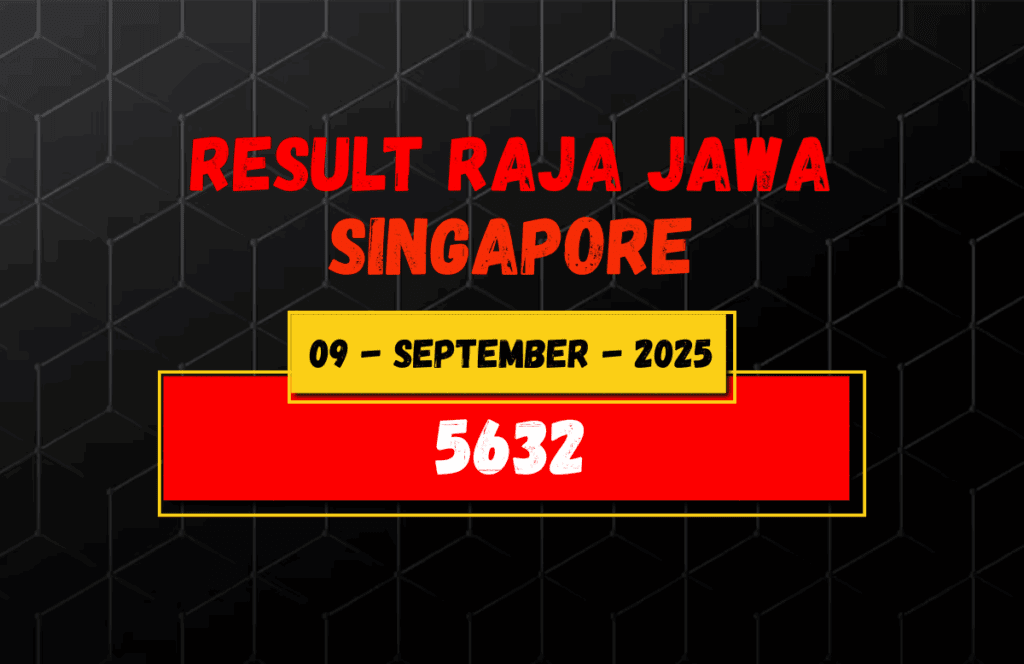 Hasil Togel Singapore 9 September 2025
