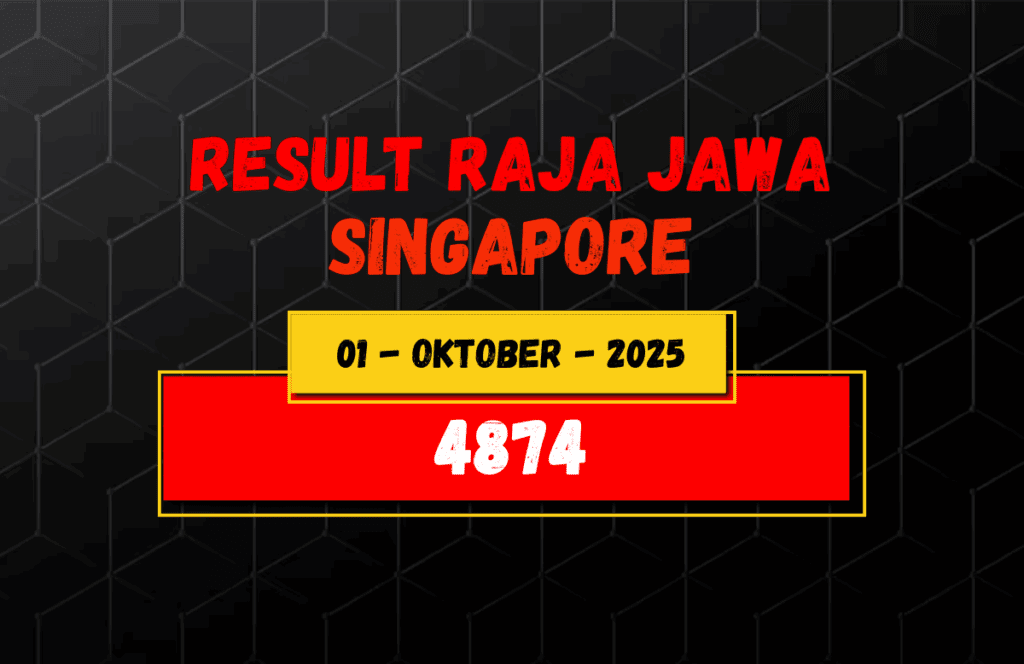 Hasil Togel Singapore 30 September 2025